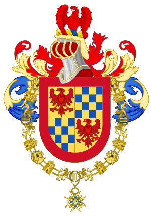 Coat of Arms of Jorge Sampaio (Order of Charles III)