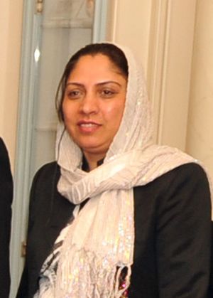 Col. Shafiqa Quraishi of Aghanistan