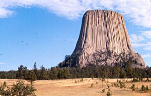 Devils Tower from west