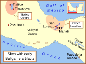 Early Mesoamerican Ballgame sites 1