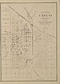 Gray's New Map of Cisco, Eastland Co., Texas 1885 UTA