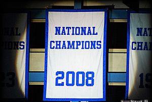 KU-2008-NCAA-MBB-Banner-Drop-Nov-18-08