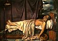 Lord Byron on his Death-bed c. 1826