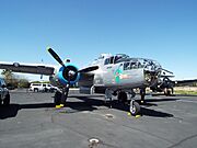 Mesa-Arizona Commemorative Air Force Museum-North American B-25 Mitchell-Maid in the Shade-1