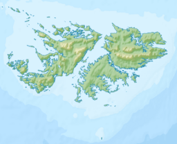 Mount Weddell is located in Falkland Islands