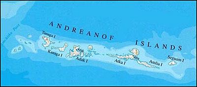 Andreanof Map