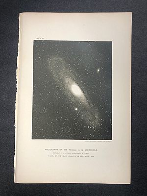 Andromeda Nebula - Isaac Roberts, 29 December 1888