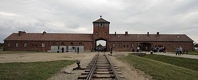 Auschwitz II-Birkenau (main gate)