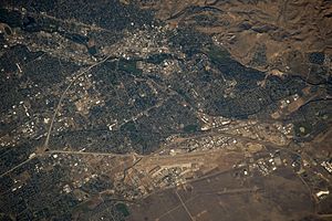 Boise Idaho from space