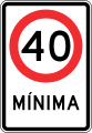 Chile road sign RR-2 (40)