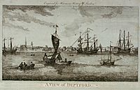 Deptford Dockyard 1775