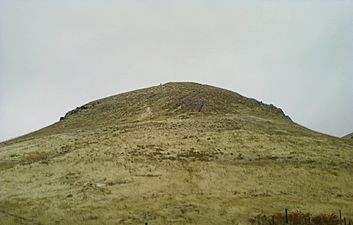 Ensign Peak from below