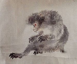 Japanese Macaque-Watanabe Kazan