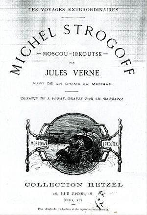 Jules Verne Michel Strogoff 1876 cover