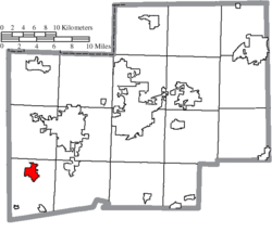 Location of Brewster in Stark County