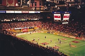 Maple Leaf Gardens Toronto Rock vs Albany Attack 8 April 2000