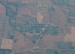 Aerial view of Millersburg