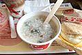 Pork congee with preserved eggs at KFC Tongzhou Guoyuan (20220711091757)