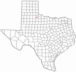Location of Paducah, Texas