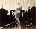 The Taj from Fountain dli A136 cor