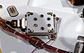 The UV sensor on the Curiosity rover deck