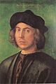 Albrecht Dürer - Portrait of a Young Man - Palazzo Rosso Genoa