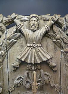 Carving of Saint Andrew