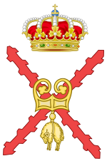 Cross of Burgundy-Gules, Link and Crowned