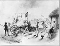 Dominican Republic, 1871)- Cabrals coming- firing of the alarm at Azua to call together the natives to repel invasion LCCN2003655465