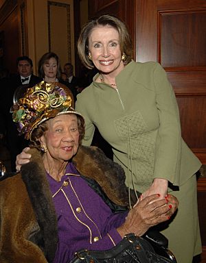 Dr. Dorothy I. Height and Speaker Nancy Pelosi (4537721691)