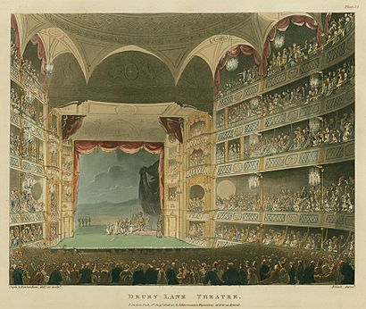 Drury Lane Theatre - August 1808