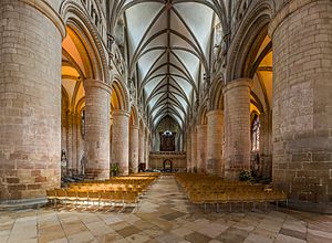 Gloucester Cathedral Nave, Gloucestershire, UK - Diliff