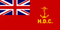 HDC Original defaced Red Ensign