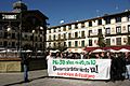 Manifestacion en contra del poligono de tiro de las Bardenas Reales en Tudela (2008)