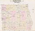 Map of Pembina County, N.D., 1909