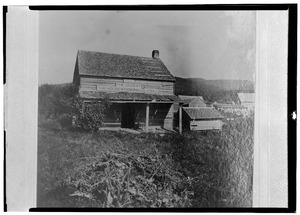 OLDEST HOUSE IN CATSKILLS - KNOWN AS 'RIP VAN WRINKLE HOUSE' DATE - 1787. - Rip Van Winkle House, Palenville, Greene County, NY HABS NY,20- ,1-1