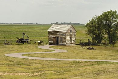 Palmer-Epard Cabin at Homestead National Monument