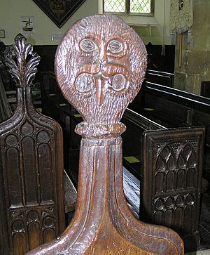 Parish Church of St. Mary the Virgin bench ends