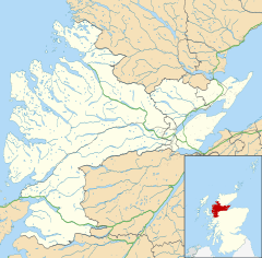 Delny is located in Ross and Cromarty