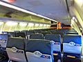 Southwest Airlines aircraft empty interior
