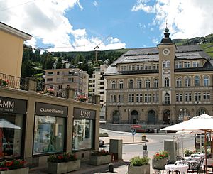 St. Moritz center
