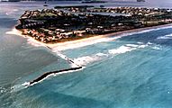 St Lucie Inlet aerial view