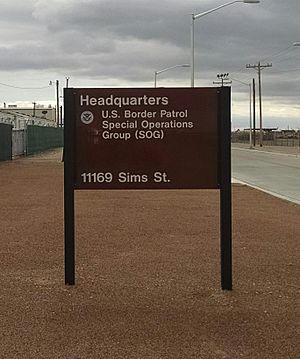 US Border Patrol Special Operations HQ