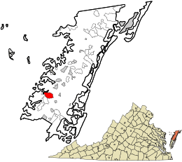 Accomack County Virginia incorporated and unincorporated areas Bobtown highlighted
