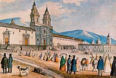 Basilica of San Francisco Quito Juan Agustín Guerrero (1818-1880)