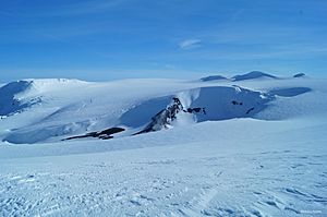 Eyjafjallajökull crater 2013