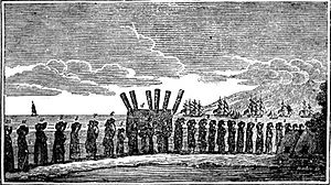 Funeral procession of Keopuolani from her posthumous memoir