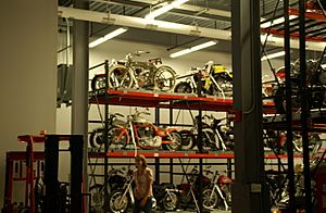 Harley Davidson museum archives section