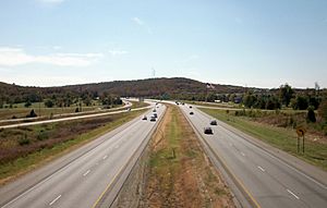 I-540 and US 71 run in Fayetteville