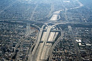 Los Angeles - Echangeur autoroute 110 105